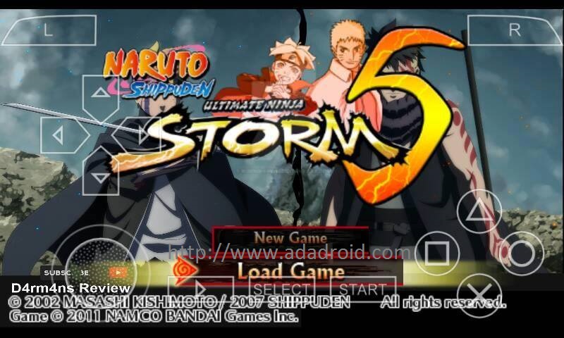 naruto ultimate ninja storm psp download